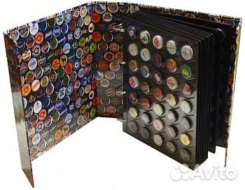 Альбом Цветной для пивных крышек с листами