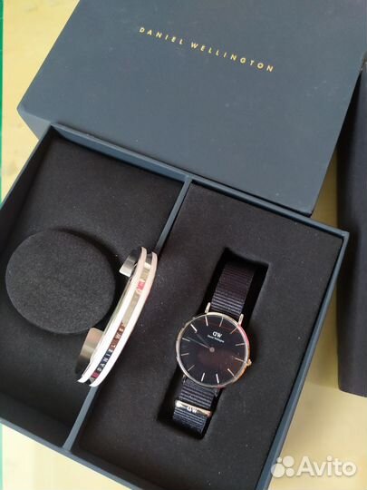 Часы и браслет набор Daniel wellington новые