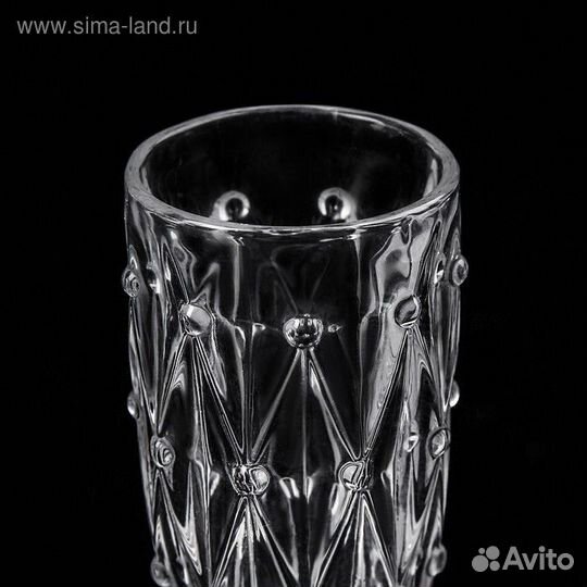 Набор бокалов стеклянных для шампанского «Афродита