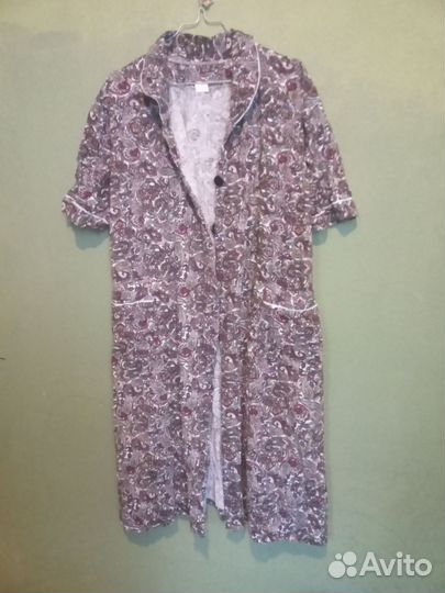 Женский халат пакетом