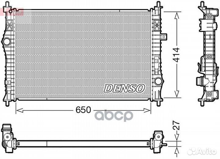 Радиатор citroen C4 (Grand) Picasso II 13