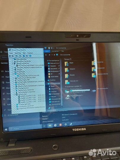 Ноутбук Toshiba satellite c660-168