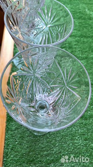 Фужеры хрустальные СССР Большие