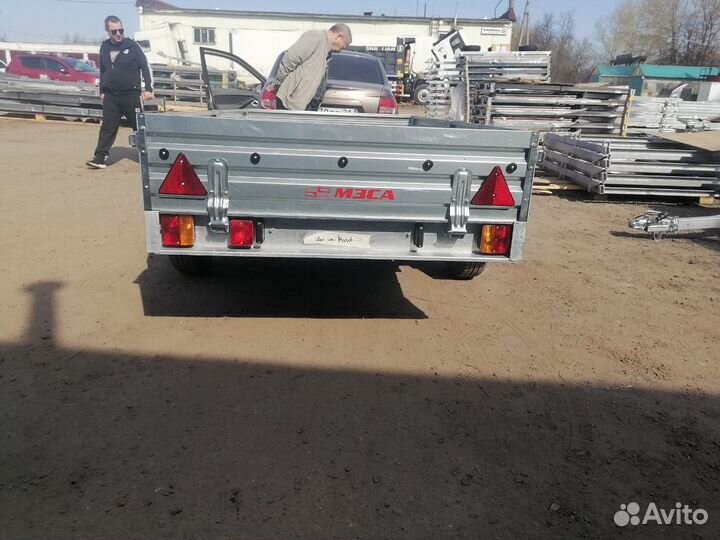 Прицеп одноосный 817701.022. Доставка. Запчасти