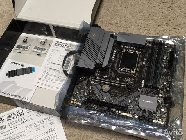 Gigabyte B660M Gaming X DDR4 купить в Москве | Электроника | Авито