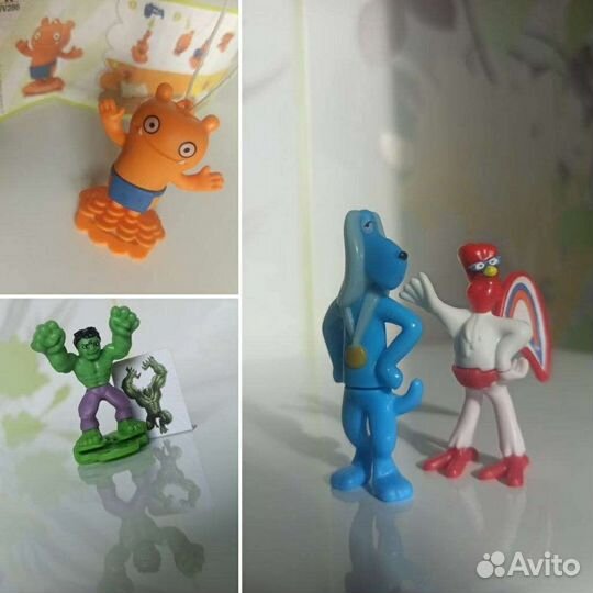 Киндер игрушки Супер герои семейка Ben 10 машины