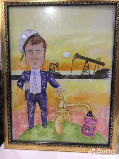 Портреты и шаржи на заказ