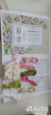 Набор для вышивания крестом фоторамки