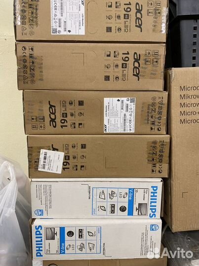 Мониторы новые 19,5 дюймов и много бу 19-24 дюймов