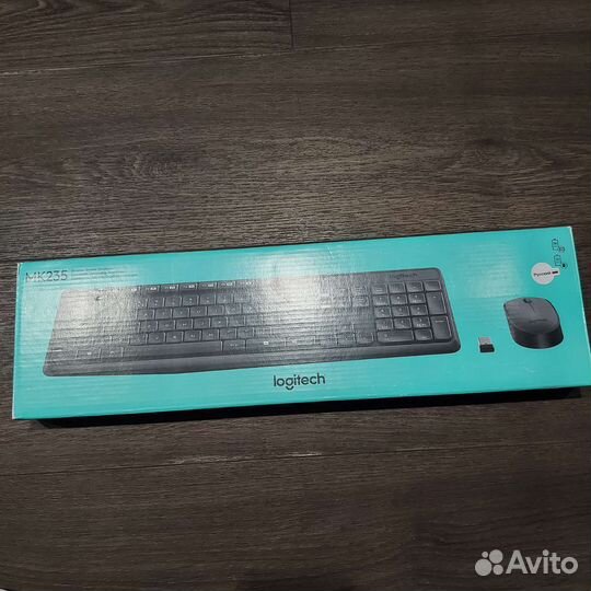 Клавиатура беспроводная logitech с мышью