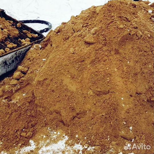 Песок строительный в наличии