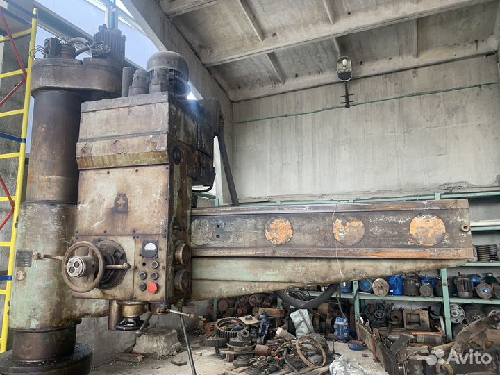 Радиально-сверлильный станок 2М55, 1977гв