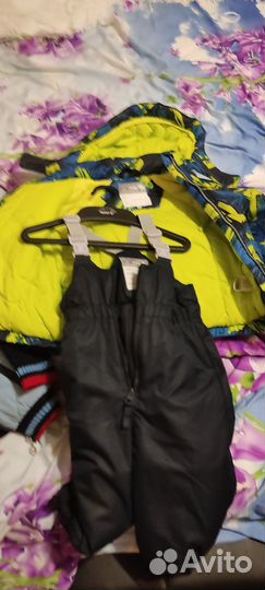 Костюм зимний для мальчика 80