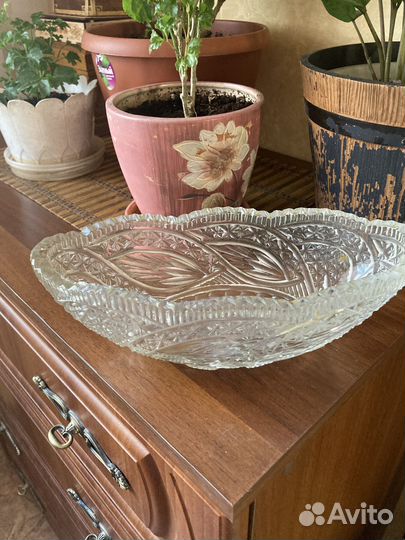 Хрустальная салатница