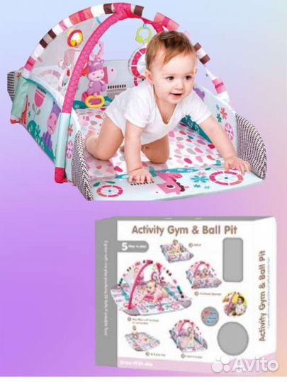 Музыкальный коврик новый