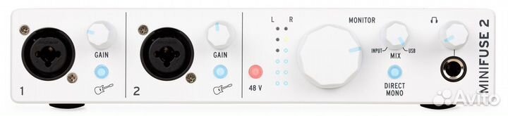 Аудиоинтерфейс Arturia MiniFuse 2 White