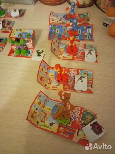 Киндер сюрприз Марвел