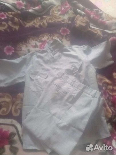 Костюм мужской летний лен