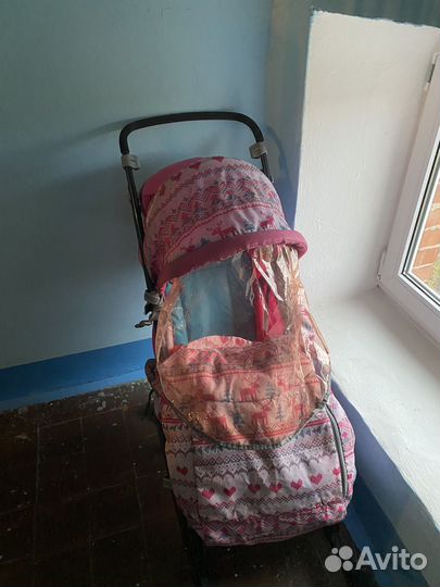 Коляска санки