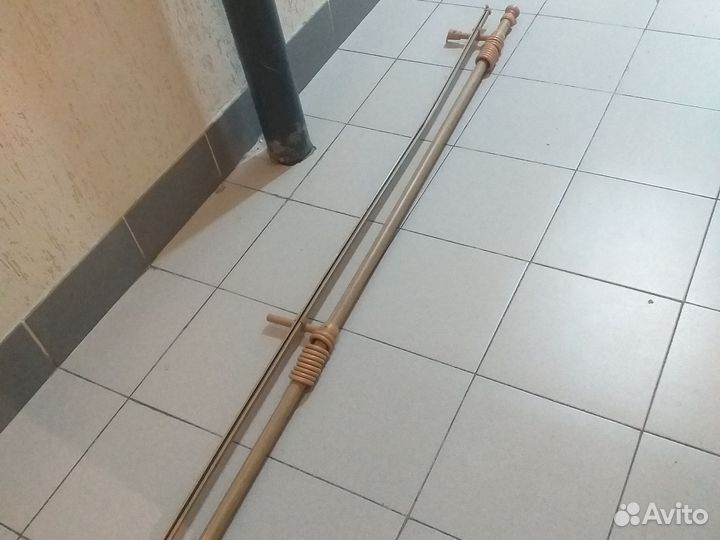 Карниз для штор двухрядный 240 см