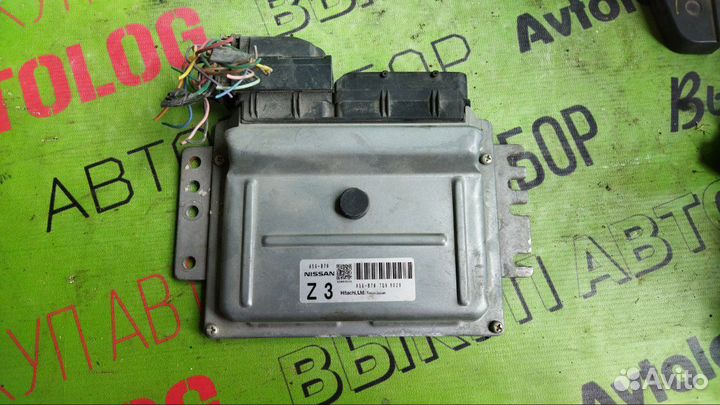 Блок управления двигателем эбу Nissan March Micra