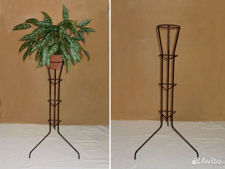 Подставки для цветов, ящики балконные, подвесы