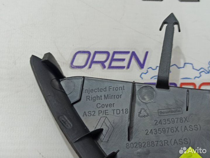 Накладка боковой двери передняя правая Renault