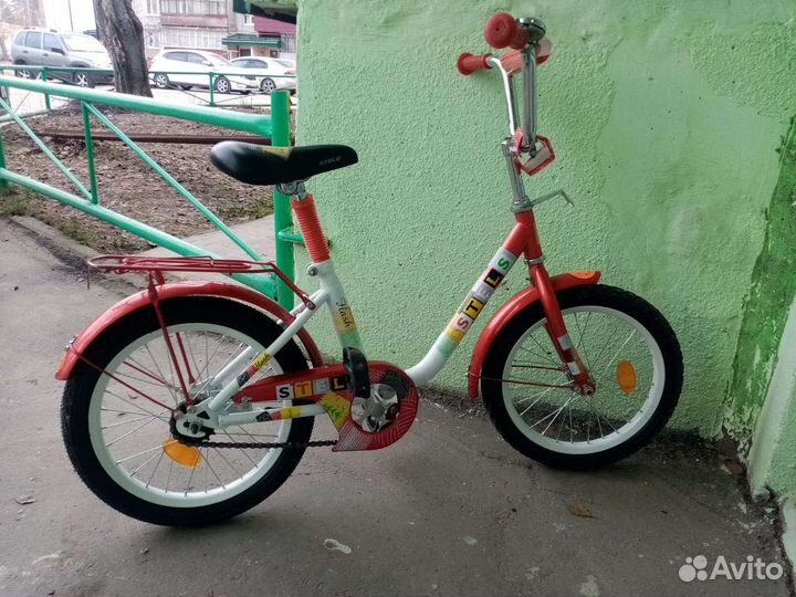 Детский велосипед stels 16