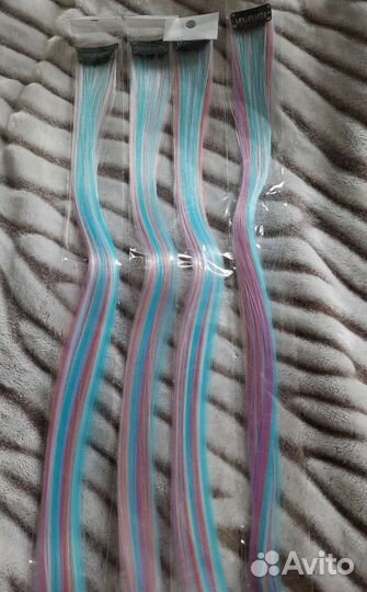 Цветные пряди новые
