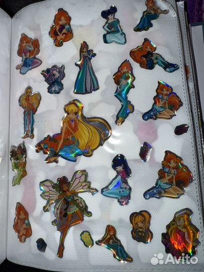 Наклейки винкс