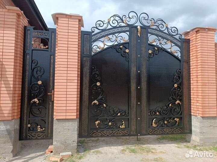 Кованые ворота