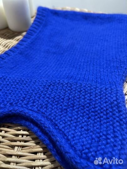 Капор вязанный