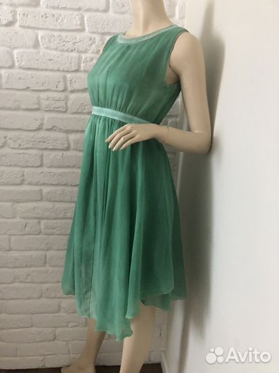 Легкое летнее платье 44