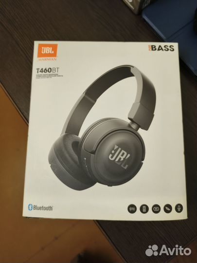 Беспроводные наушники jbl T460BT bass