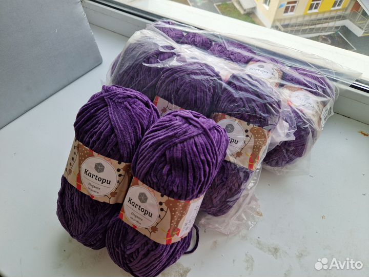 Пряжа плюшевая Kartopu Elegance