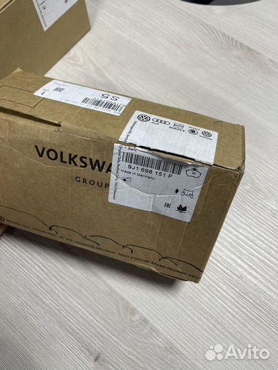 Комплект колодок Porsche Taycan с датчиками износа