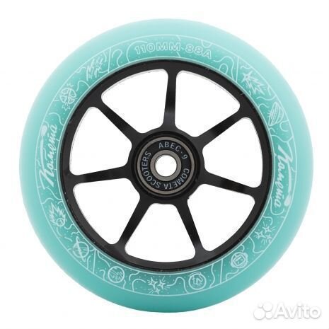 Колесо для самоката Комета Старт Мятный/Черный