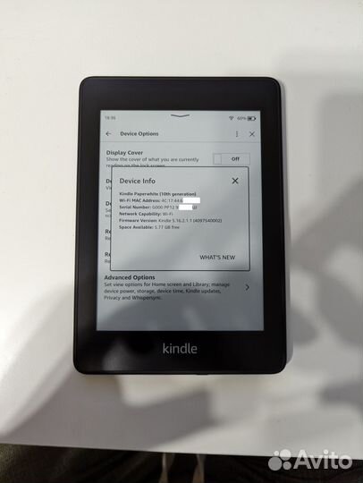 Amazon Kindle Paperwhite 2018 (10th gen) 8GB