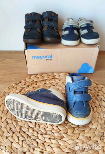 Mayoral, Clarks обувь пакетом 21, 22, 23