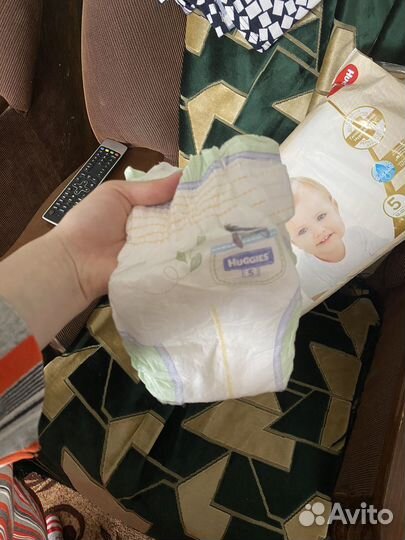 Подгузники huggies 5