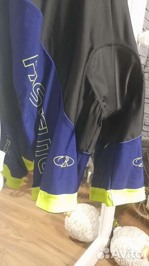 Велошорты с памперсом на лямках