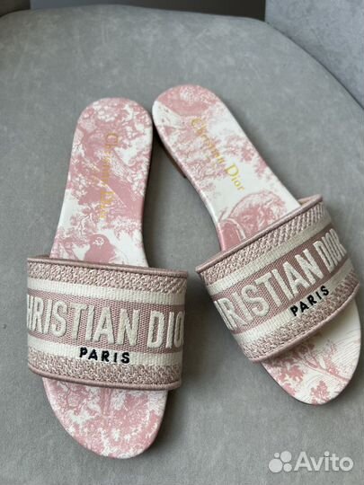 Шлепанцы dior
