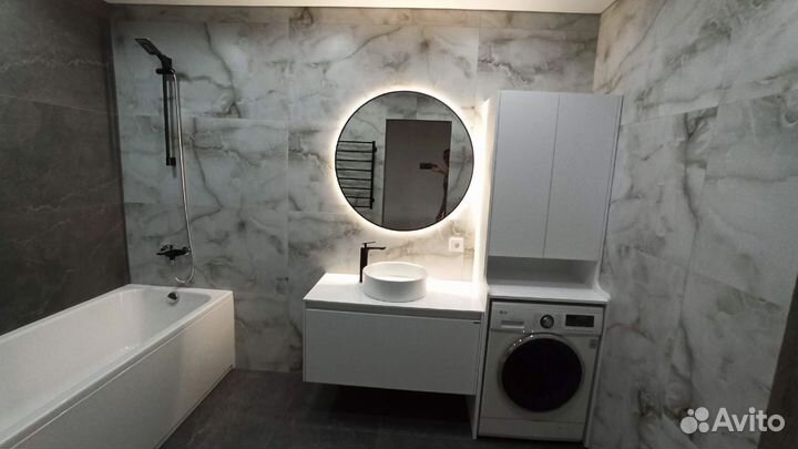 Ремонт ванной комнаты и санузла под ключ