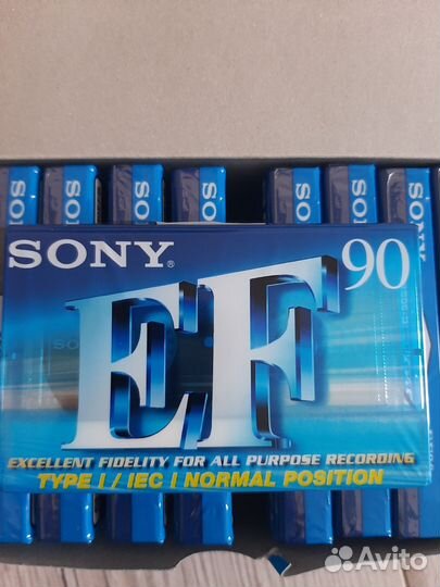 Аудиокассета sony EF-90