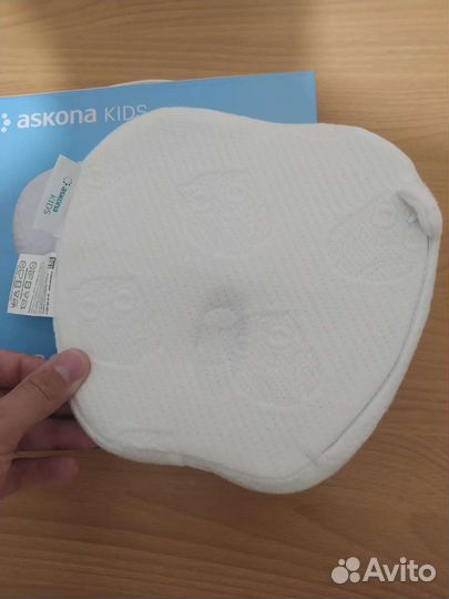 Детская ортопедическая подушка askona