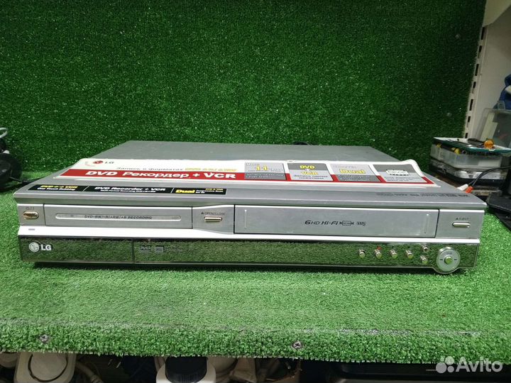 Проигрыватель 2в1 DVD + VHS LG DVR578X в ремонт