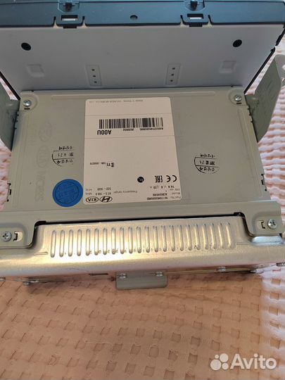 Штатная магнитола hyndai solaris 2 от 2017 года