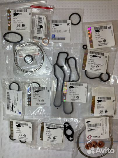 Прокладки Теплообменника Opel a14net A16 LET Турбо