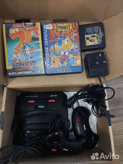 Sega mega drive 2 оригинал из Англии