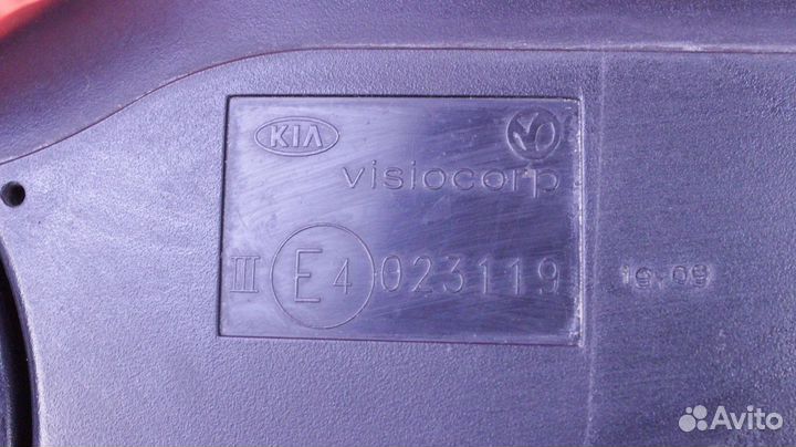 Зеркало заднего вида боковое правое Kia Picanto SA